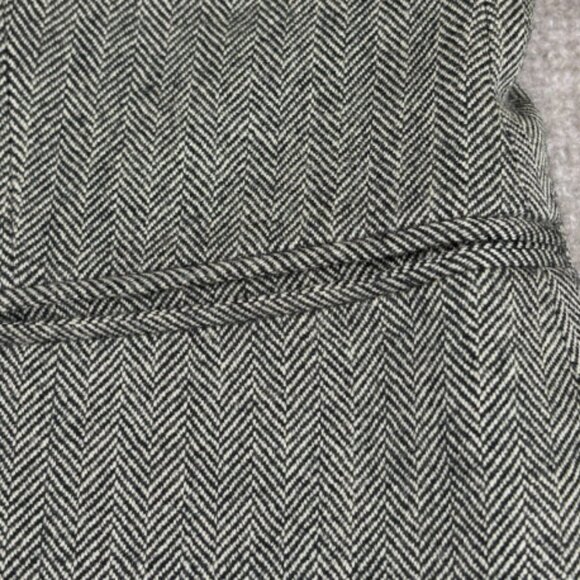 RALPH LAUREN Blazer Coat Jacket Women's Herringbone 100% Wool Size 4 - Picture 2 of 6